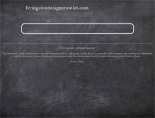 Tablet Screenshot of livingstondesigneroutlet.com